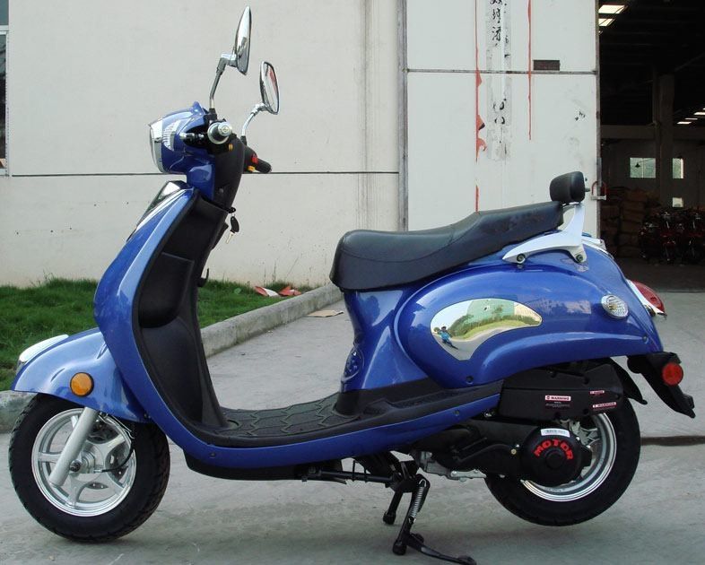 Xe tay ga bỏ túi 50cc / 125cc có hai chỗ ngồi, xe tay ga 2 bánh cho người lớn