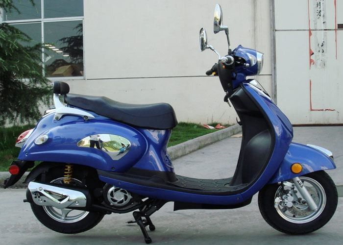 Xe tay ga bỏ túi 50cc / 125cc có hai chỗ ngồi, xe tay ga 2 bánh cho người lớn