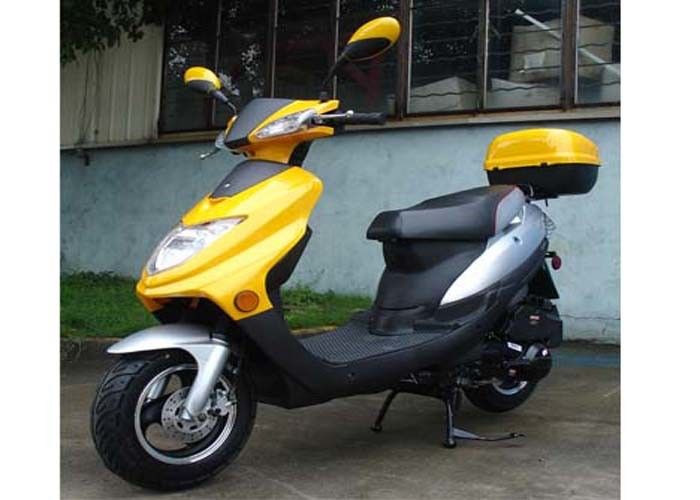 Xe tay ga dành cho người lớn 125cc 4 thì 1 xi lanh Vành nhôm Bốn màu với hộp lớn phía sau