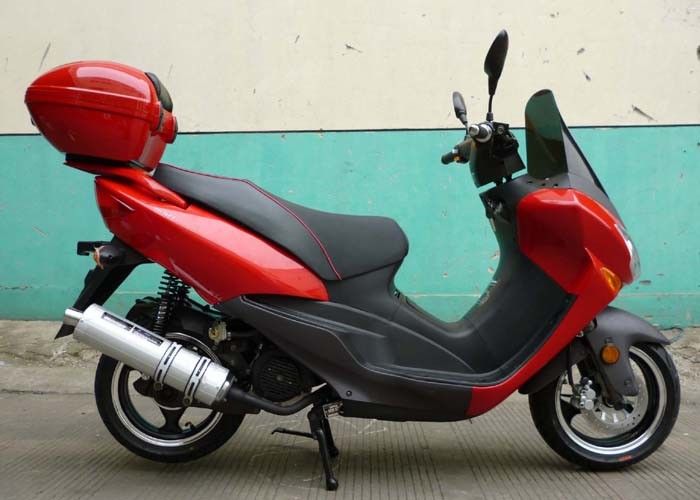 Đèn pha đôi Xe tay ga dành cho người lớn, Xe tay ga hợp pháp đường phố Lắp ráp hoàn chỉnh