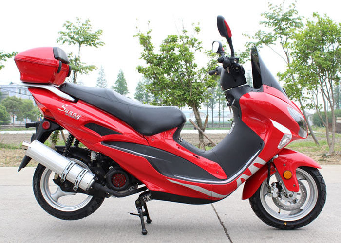 Xe tay ga bốn màu Gas Với CVT kính chắn gió, Xe tay ga tốc độ nhanh 150cc