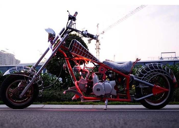 Phong cách người máy 50cc Street Xe máy hợp pháp, Tùy chỉnh Harley Choppers Pin 12L Bình xăng 3L