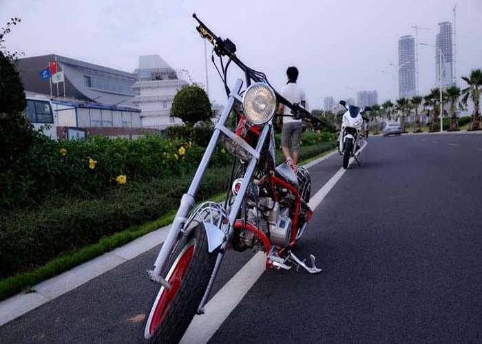 Phong cách người máy 50cc Street Xe máy hợp pháp, Tùy chỉnh Harley Choppers Pin 12L Bình xăng 3L