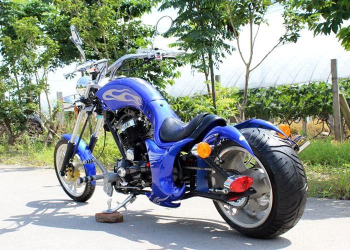 Tốc độ nhanh 250cc Chopper Xe máy Harley Chopper Xe máy Bốn màu với hai bánh