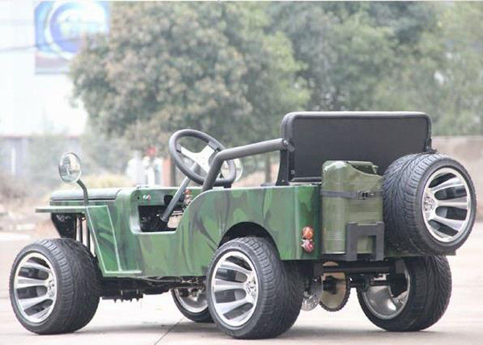 Máy làm mát không khí 125cc Buggy Go Kart với 1 hộp dầu / 2 ghế da thật