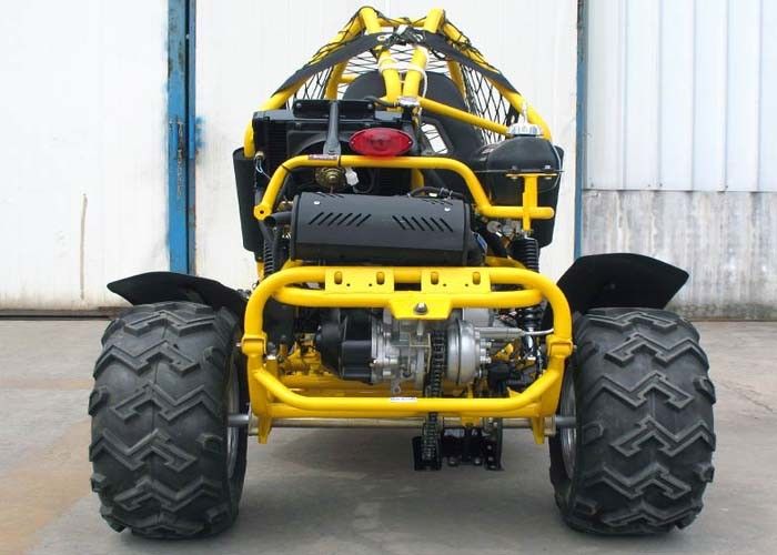 Off Road Kart cho ngày mưa, 250cc Go Kart làm mát bằng nước với 3 đèn pha Net / Fender