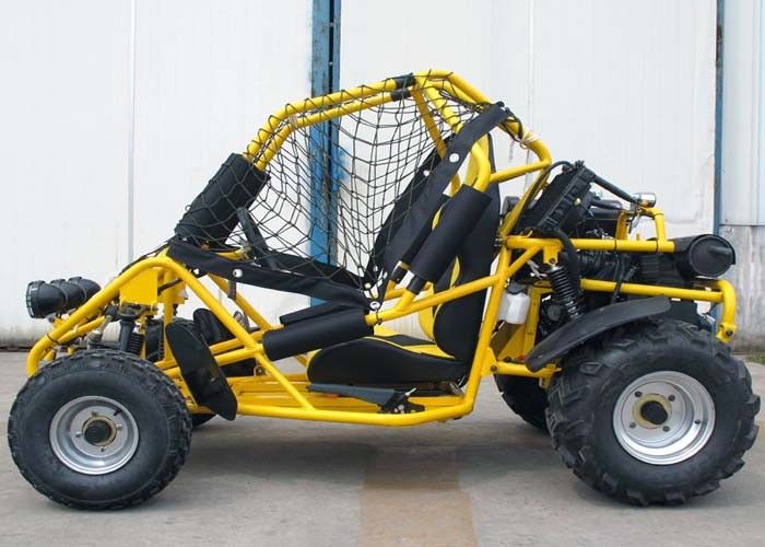 Off Road Kart cho ngày mưa, 250cc Go Kart làm mát bằng nước với 3 đèn pha Net / Fender