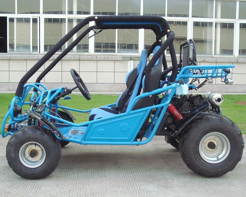 250cc Go Kart Buggy Double A Arm / Single A - Arm with CVT Reverse / Road Tyre