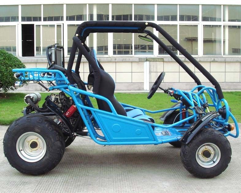250cc Go Kart Buggy Double A Arm / Single A - Arm with CVT Reverse / Road Tyre