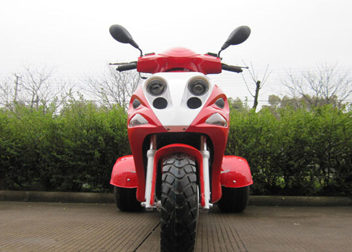 50cc Tri Wheel Motorcycle Air làm mát bằng xi lanh đơn Bốn thì SOHC với hộp lớn phía sau