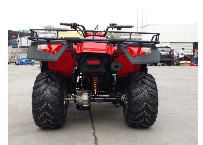 260cc Điện Bắt đầu Bốn bánh ATV Trục Lái xe Đỏ Bốn bánh sau