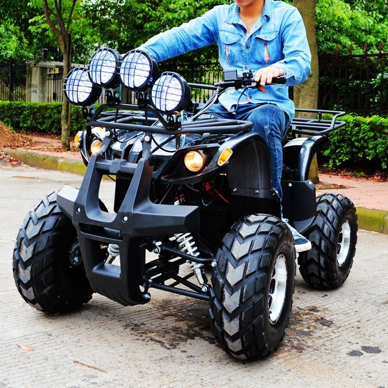 Động cơ điện Atv Quad Bike 1500W / 2000W Động cơ không chổi than DC với bốn đèn sáng