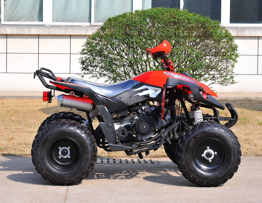 Đua xe một chỗ Thanh niên ATV 200CC Đỏ 4 X 4 Side Atv Xe tiện ích