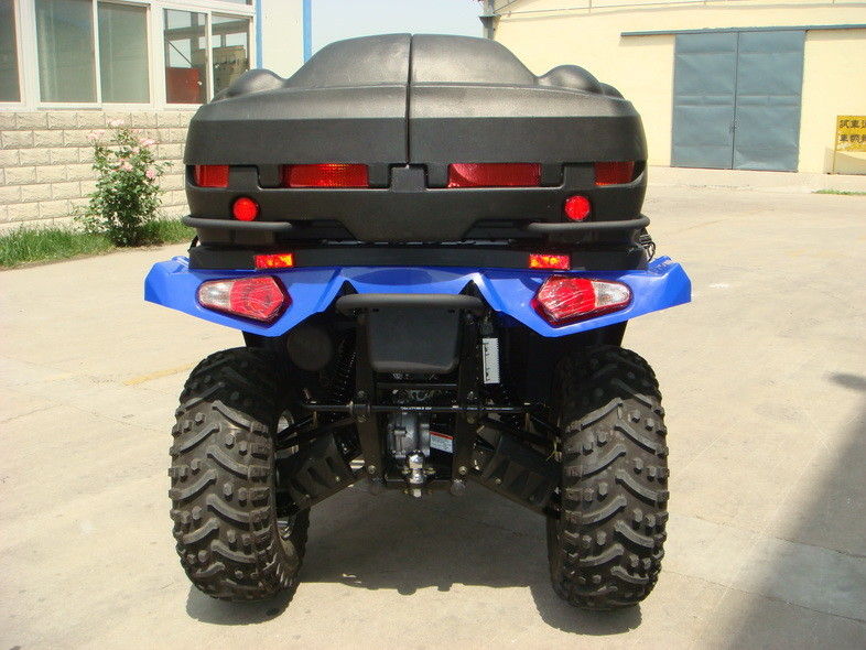 400cc ATV Quad Bike 4 * 4F / R Hệ thống treo độc lập Iron / Aluminium