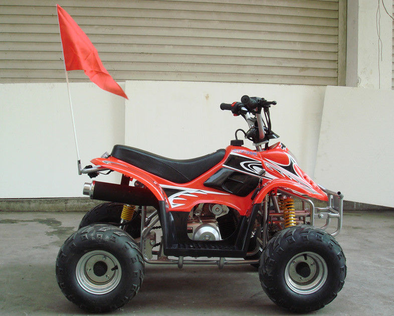Kích thước nhỏ 4 x 4 Tiện ích Atv 70cc 90cc 110cc, Xe bốn bánh trẻ em có hai bánh