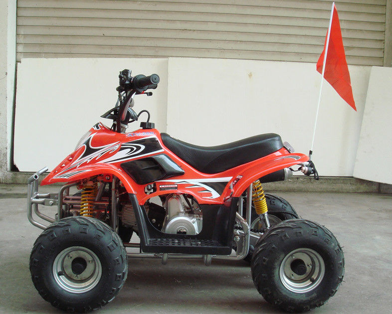 Kích thước nhỏ 4 x 4 Tiện ích Atv 70cc 90cc 110cc, Xe bốn bánh trẻ em có hai bánh