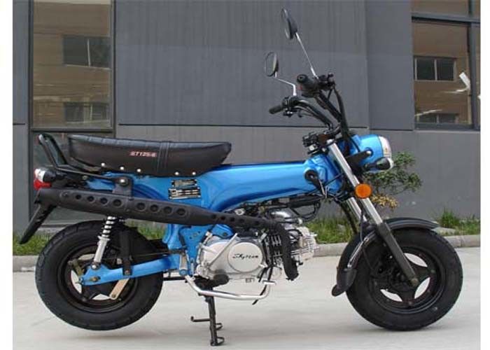 Xe máy công suất cao 125cc với 4 bánh trước động cơ Phanh đĩa phía sau Phanh trống
