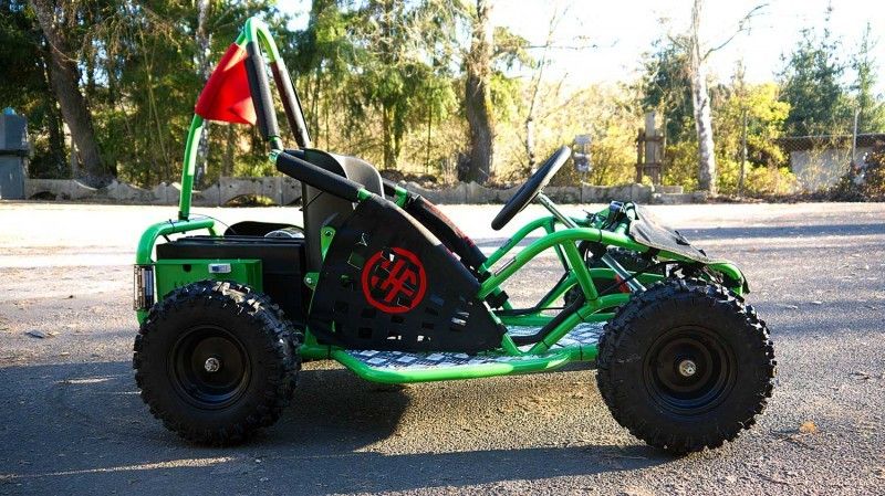 1000 W 48v Động cơ DC chải Atv Tất cả xe địa hình 2 chỗ ngồi với ghế mềm lớn