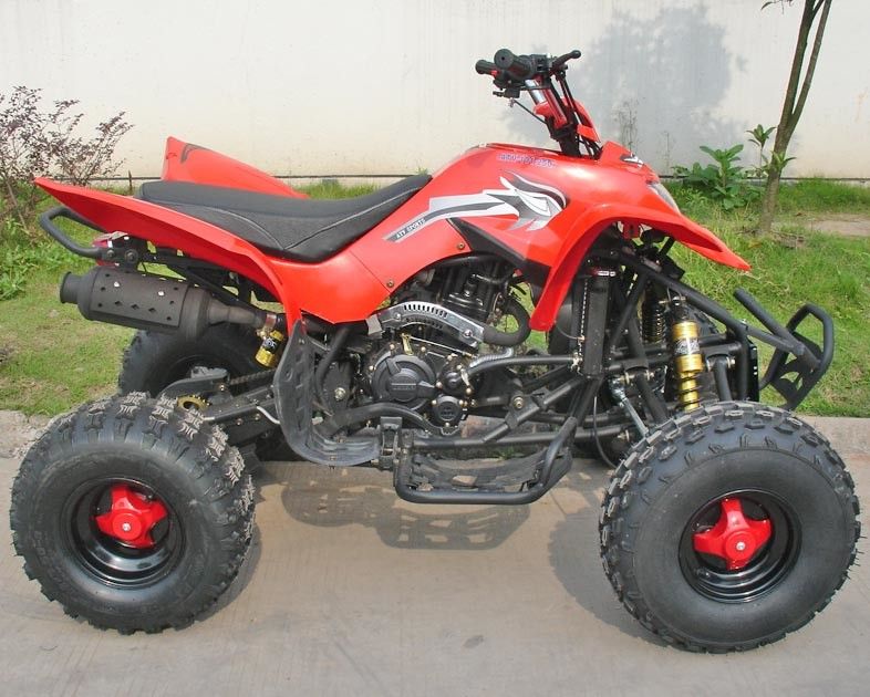 Màu đỏ 250CC Tiện ích Xe ATV 8 