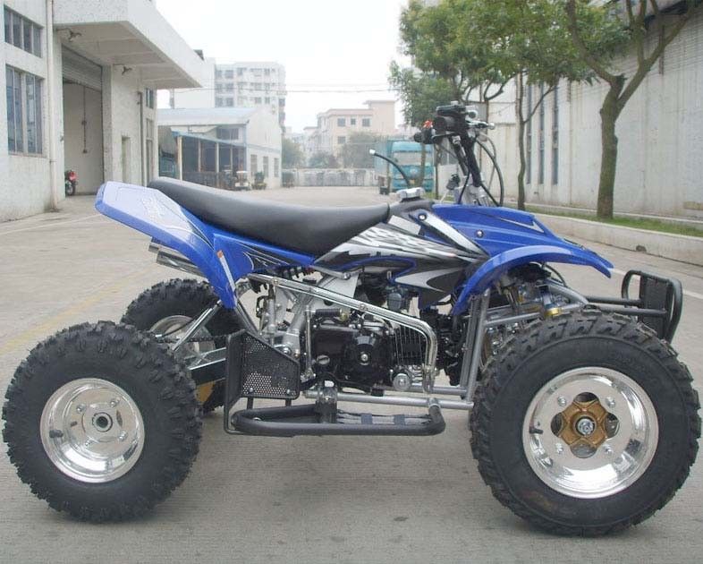 Kích thước đầy đủ 125cc Racing Quad 6.5kw, Bốn bánh 4 x 4 ly hợp dầu làm mát bằng tay