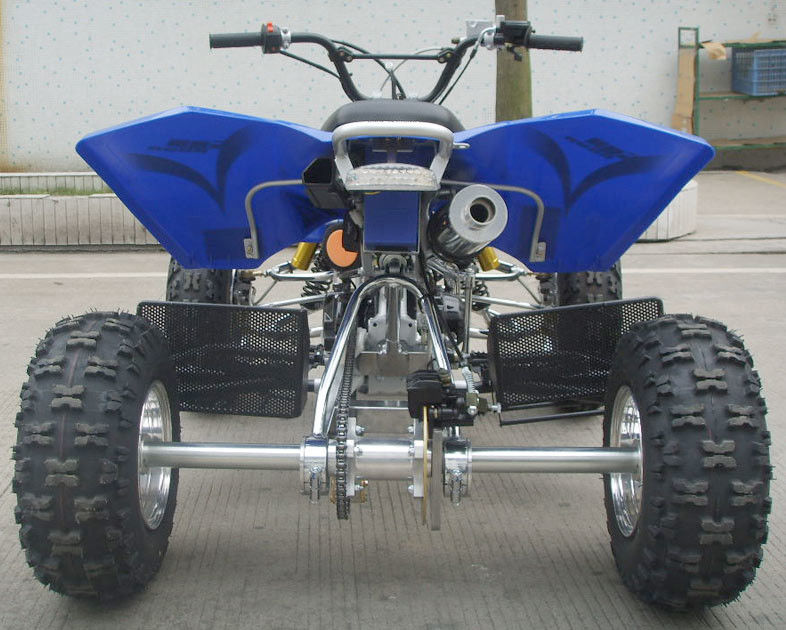 Kích thước đầy đủ 125cc Racing Quad 6.5kw, Bốn bánh 4 x 4 ly hợp dầu làm mát bằng tay