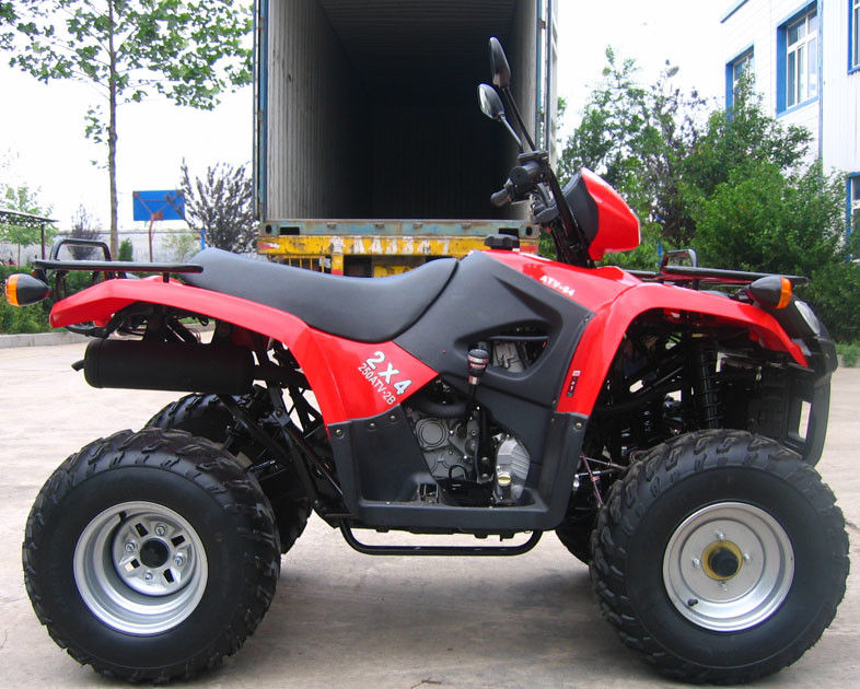 Thanh niên làm mát bằng dầu Atv 260cc với hộp số đảo ngược kích thước lớn / Hộp số bên trong
