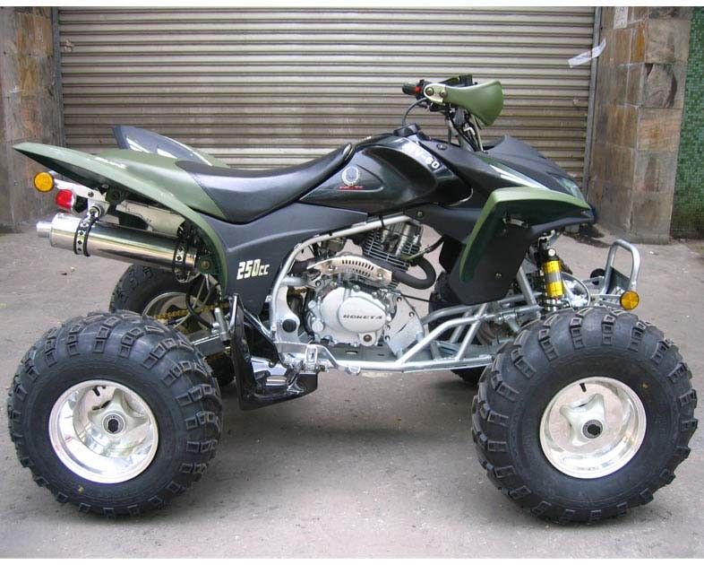 Thanh niên đua cực lớn Atv 250cc Atv Quad Bike CDI Khởi động bằng tay