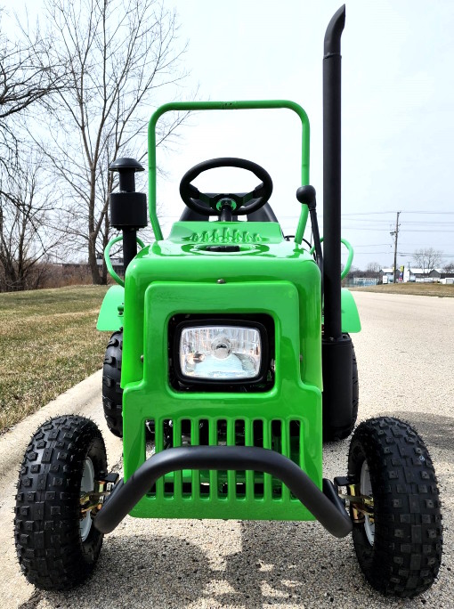 Máy kéo trang trại mini với xe golf một người 125cc đảo ngược Xe jeep hoàn toàn tự động với đèn Hitch