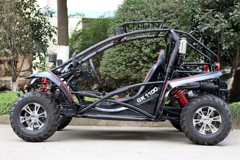 Xe đạp đôi xoay đôi 1100CC Kart Kart với 4 xi lanh làm mát bằng chất lỏng, hệ thống treo độc lập