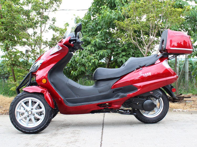 50CC Loại ngang Xe máy Tri Wheel với xi lanh đơn, truyền động dây đai