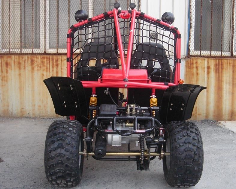 Phanh đĩa FR / RR 150cc Go Kart Buggy Ghế đôi Go Kart với hệ thống khởi động điện