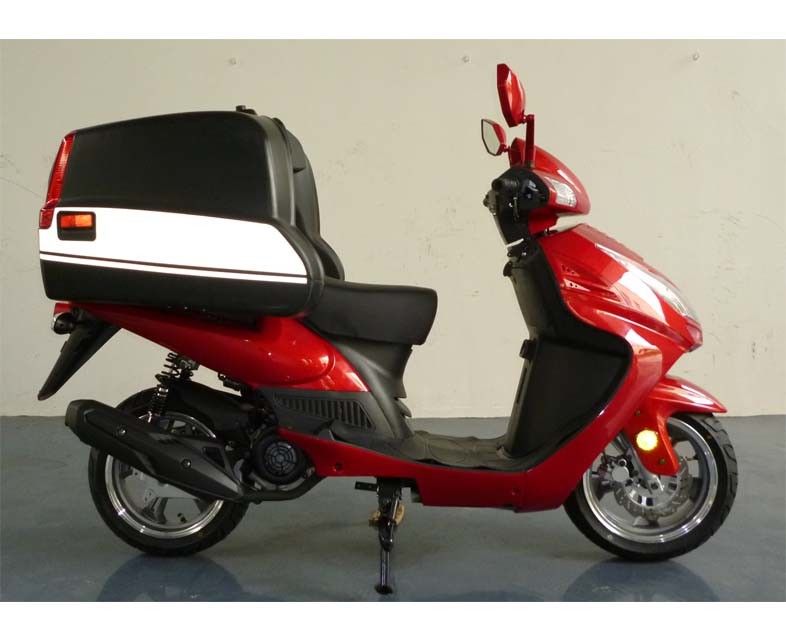 Xe tay ga dành cho người lớn hai bánh có đĩa trước phía sau Trống / Vành nhôm 13 
