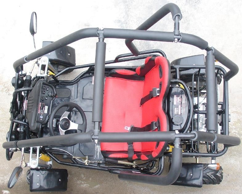 110cc Kích thước nhỏ Đi xe mô tô, Người lớn Go Kart Tự động ly hợp 3 tốc độ với đảo ngược