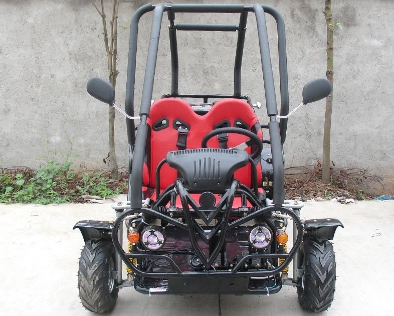 110cc Kích thước nhỏ Đi xe mô tô, Người lớn Go Kart Tự động ly hợp 3 tốc độ với đảo ngược