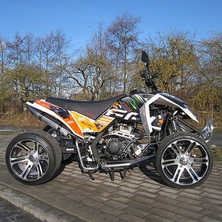 CDI250cc Kích thước cực lớn Thanh niên đua xe ATV CDI Khởi động điện bằng tay