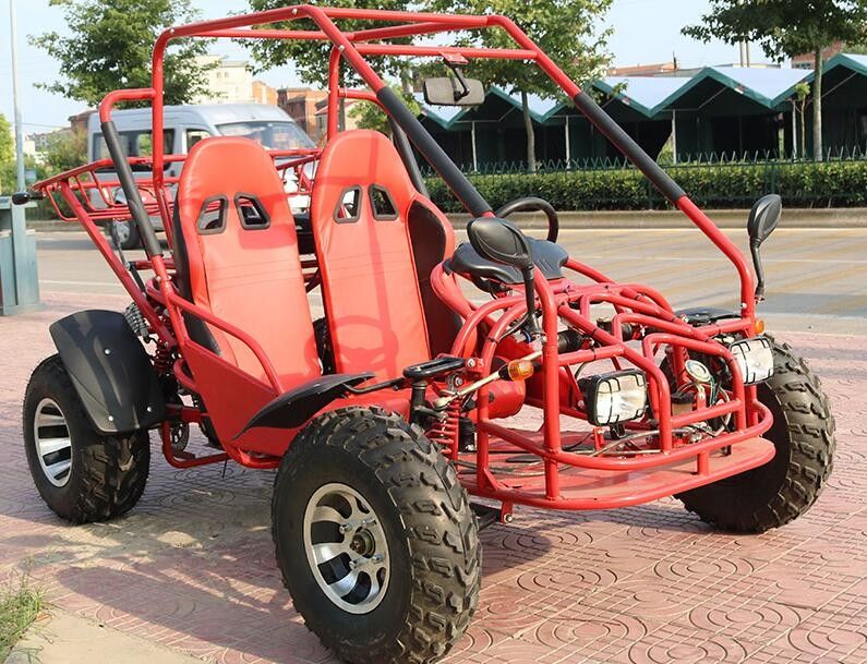 Loại ngang Go Kart Buggy 4 Stroke Air Cool 4 chỗ ngồi trước / sau