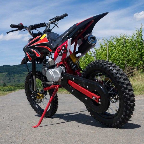 125cc Kích thước trung bình Dirt Bike Xe máy Điện / Khởi động với Ly hợp bằng tay