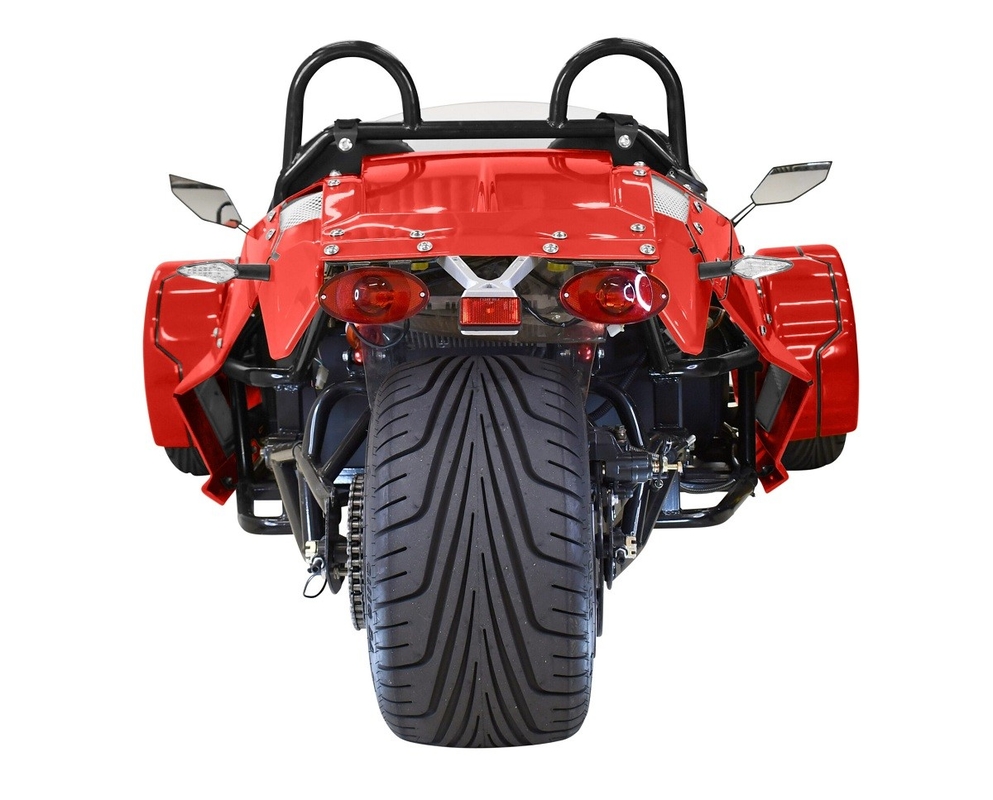 Xe máy ba bánh E-Spider 72V Trike mạnh mẽ 3000w Mid Drive động cơ với pin lithium