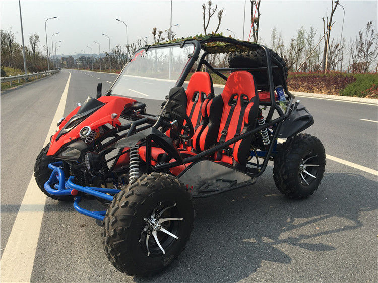 Xy lanh đơn nằm ngang 2 chỗ ngồi trên đường Go Kart 11.1 HP với pin 12 V