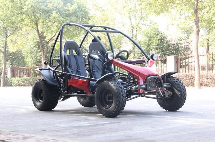 Xy lanh đơn nằm ngang 4 chỗ ngồi đôi Đi xe Kart với phanh đĩa trước / sau