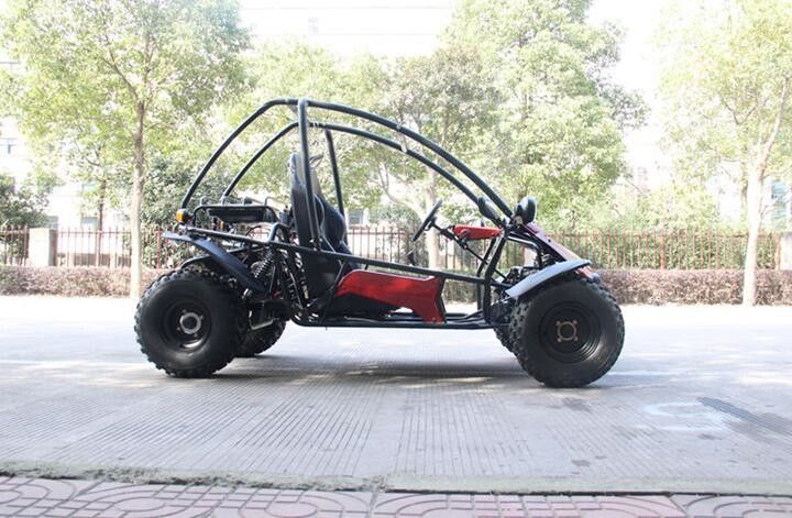 Xy lanh đơn nằm ngang 4 chỗ ngồi đôi Đi xe Kart với phanh đĩa trước / sau