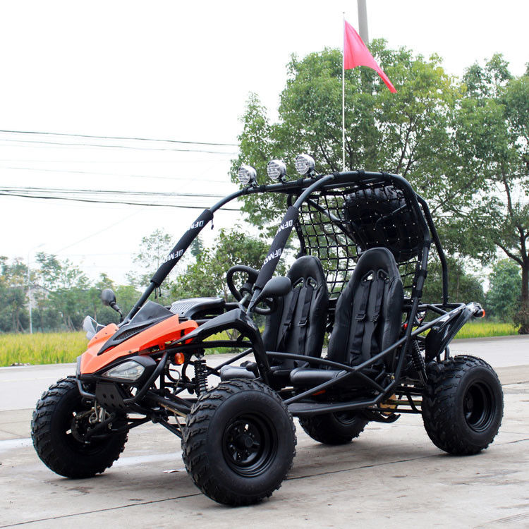 Dual Shock Air làm mát 2 chỗ ngồi ngoài đường Go Kart với Belt Drive + Chain Drive