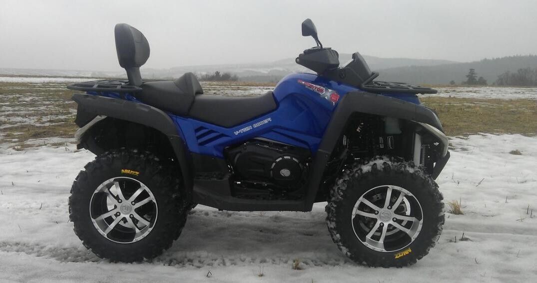 800cc V-Twin 4 Van 4 tiện ích thể thao Stroke ATV 46kw 6700 vòng / phút với nước làm mát