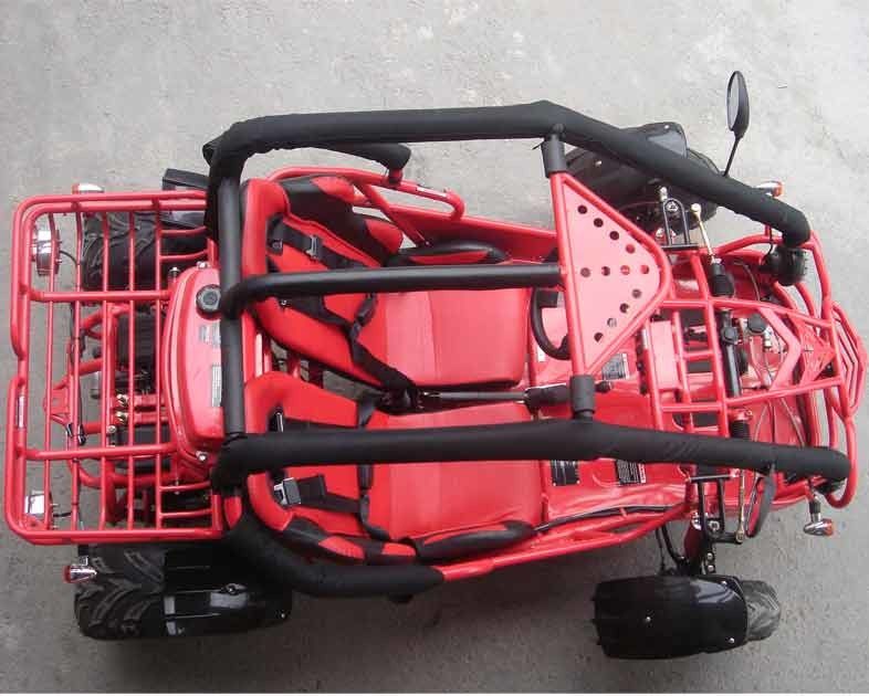 Full Size Go Kart Buggy Air làm mát 150cc Cvt với Chain Drive