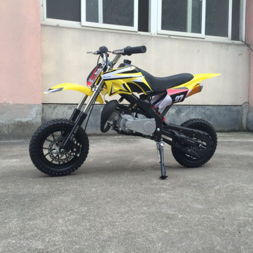 70CC 1P47FMD Xy lanh đơn làm mát không khí Xe đạp bụi bẩn với trống trước / sau