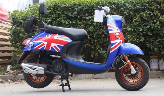 4 Stroke Air Làm mát động cơ dành cho người lớn 150cc Xe tay ga Đĩa trước Phanh sau