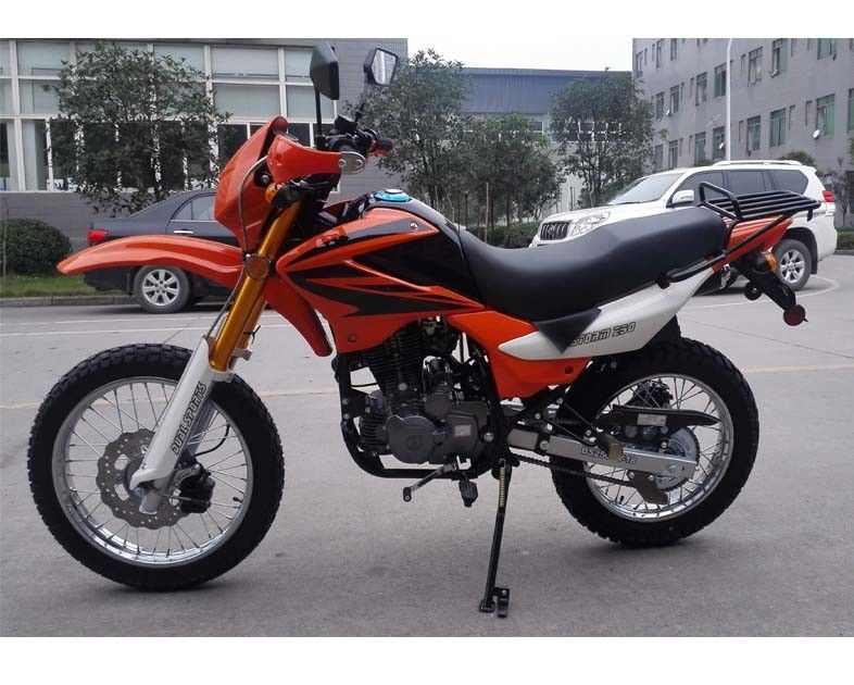 229cc Làm mát không khí Dirt Bike Xe máy Off Road Xe máy với Air Air Cân bằng trục động cơ