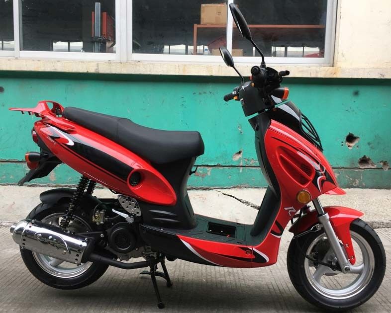 50cc CVT Buộc làm mát bằng không khí Xe đạp mini Xe tay ga Đĩa trước Trống sau