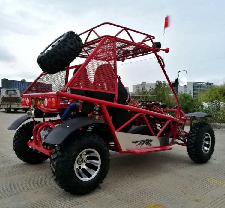 250cc Kích thước lớn Go Kart Buggy làm mát bằng nước với hệ thống treo độc lập 4 bánh