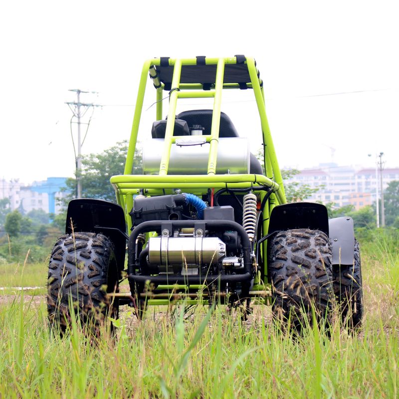 Air Cooled Ghế đơn Go Kart 150cc / Người lớn Off Road Truyền Kart Chain